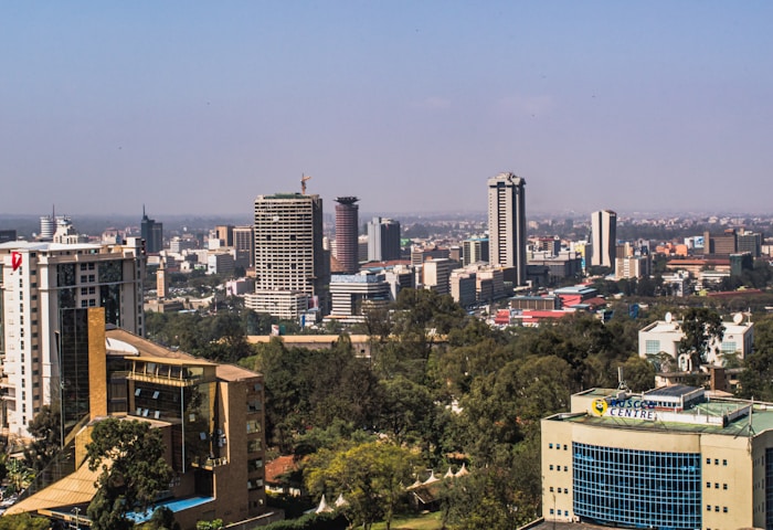 East Africa skyline